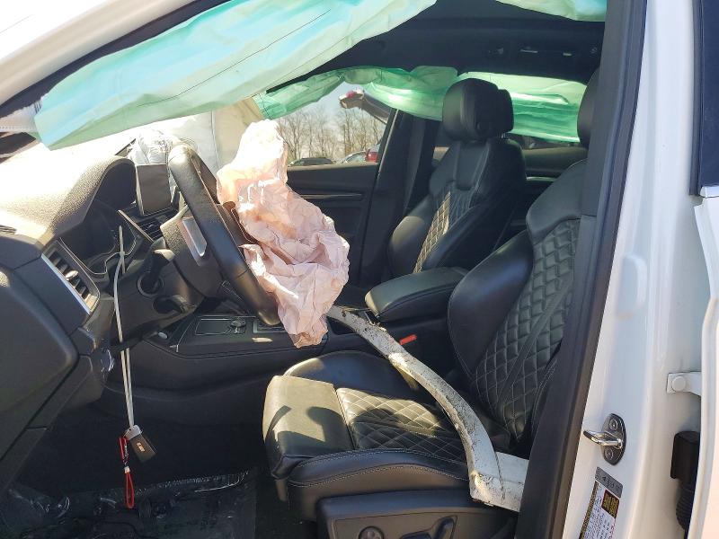2018 Audi Sq5 VIN WA1A4AFY8J2209983 COPART salvage auction — FRONT END, Md - Cert Of Salvage > 75% Damage, sold $2,800 on 2026-07-02 (photo 7)