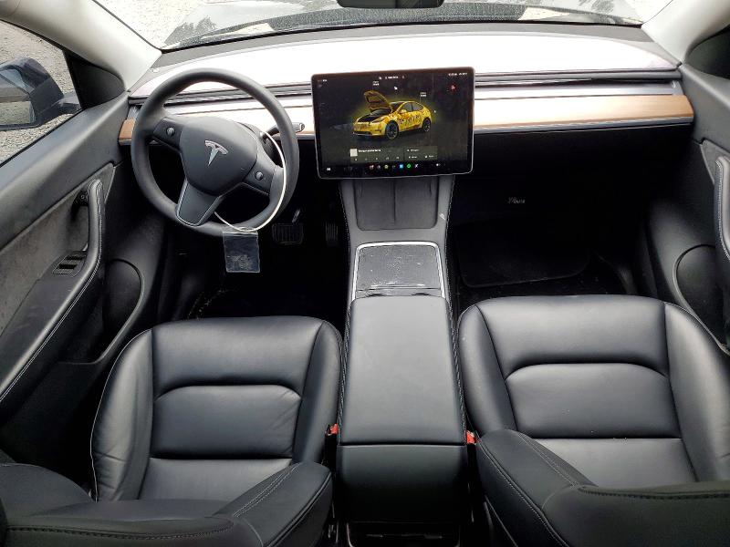2022 Tesla Model y VIN 7SAYGDEE2NF366015 COPART salvage auction — FRONT END, Salvage Title, sold $14,200 on 2026-07-10 (photo 8)