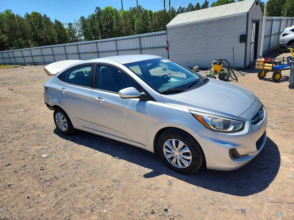 2016 Hyundai Accent VIN KMHCT4AE6GU089335 COPART salvage auction — REAR END, Va - Cert Of Title - Salvage, sold $1,000 on 2026-07-06 (photo 4)