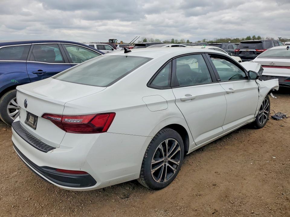 2024 Volkswagen Jetta VIN 3VWBM7BU3RM049934 COPART salvage auction — FRONT END, Ma - Cert Of Title-Salvage, sold $1,450 on 2026-07-09 (photo 3)
