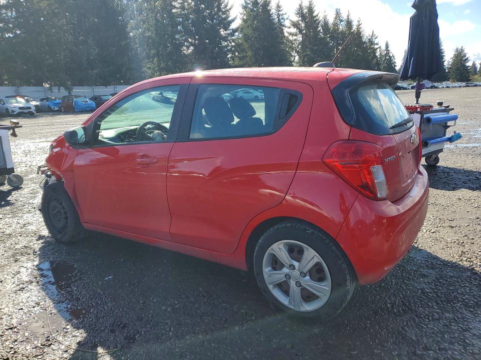 2021 Chevrolet Spark VIN KL8CB6SA1MC709775 COPART salvage auction — FRONT END, Wa - Bill Of Sale, sold $525 on 2026-07-07 (photo 2)