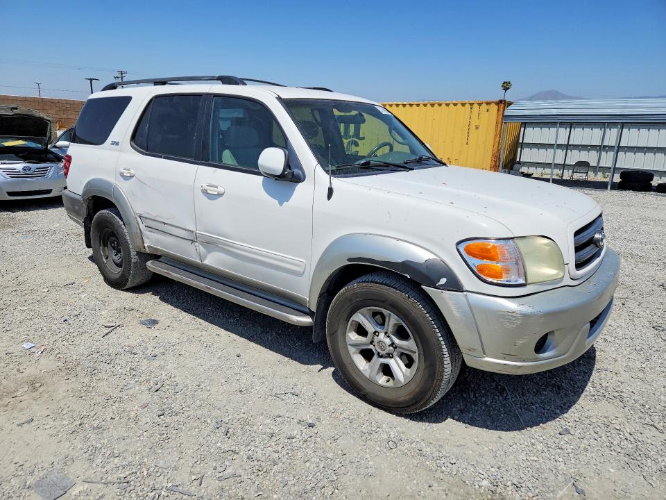 2003 Toyota Sequoia VIN 5TDZT34A63S147606 COPART salvage auction — SIDE, Ca - Salvage Certificate, sold $875 on 2026-07-08 (photo 4)