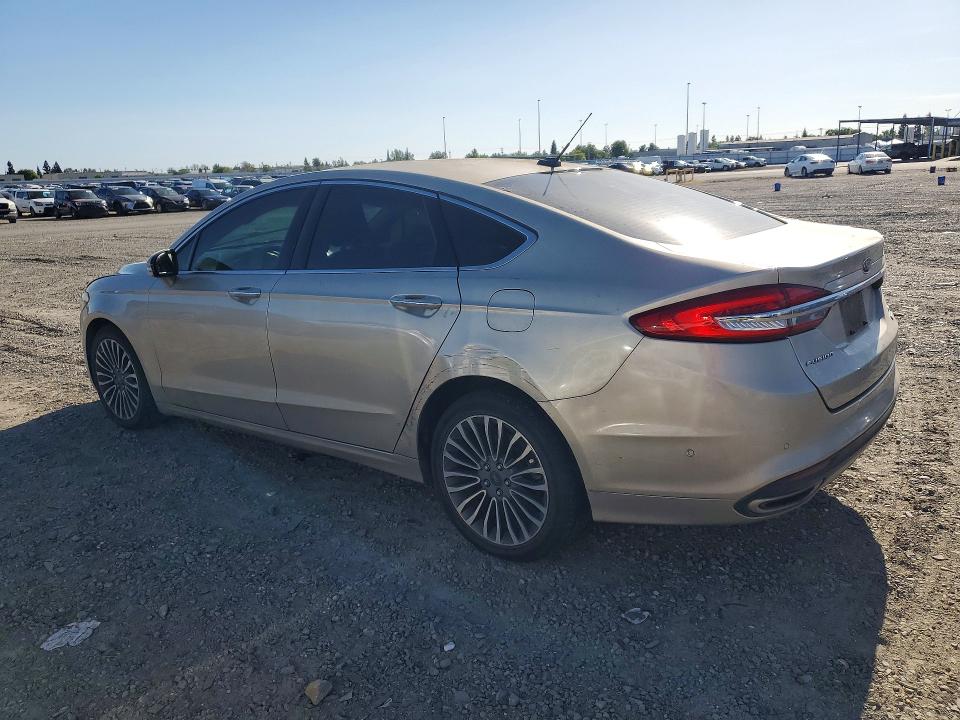 2017 Ford Fusion VIN 3FA6P0H97HR215952 COPART salvage auction — SIDE, Ca - Salvage Certificate, sold $975 on 2026-07-09 (photo 2)