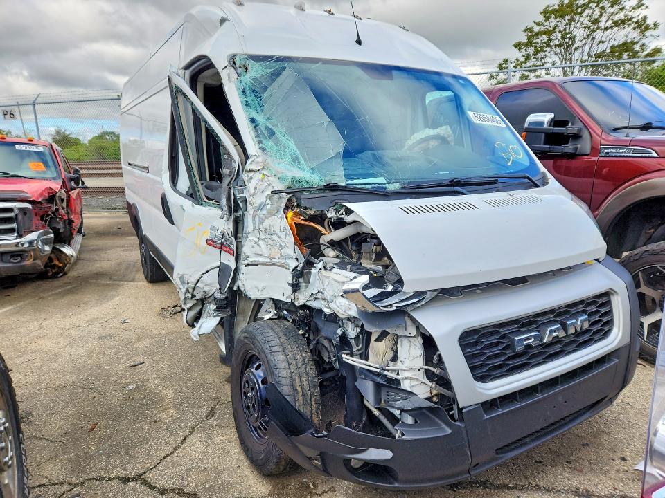 2021 Ram Promaster 3500 VIN 3C6MRVJG4ME568093 COPART salvage auction — FRONT END, Oh - Cert Of Title-Salvage, sold $825 on 2026-07-08 (photo 5)