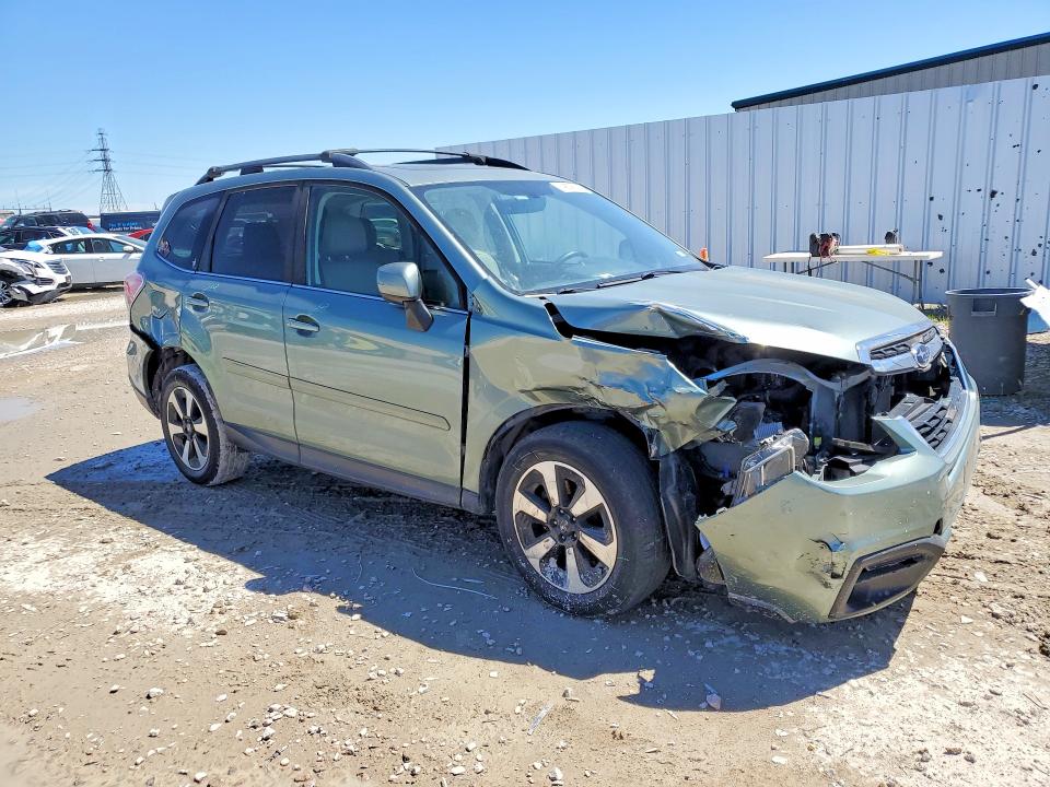 2018 Subaru Forester VIN JF2SJAJC5JH414769 COPART salvage auction — FRONT END, Tx - Salvage Vehicle Title, sold $3,650 on 2026-07-17 (photo 4)