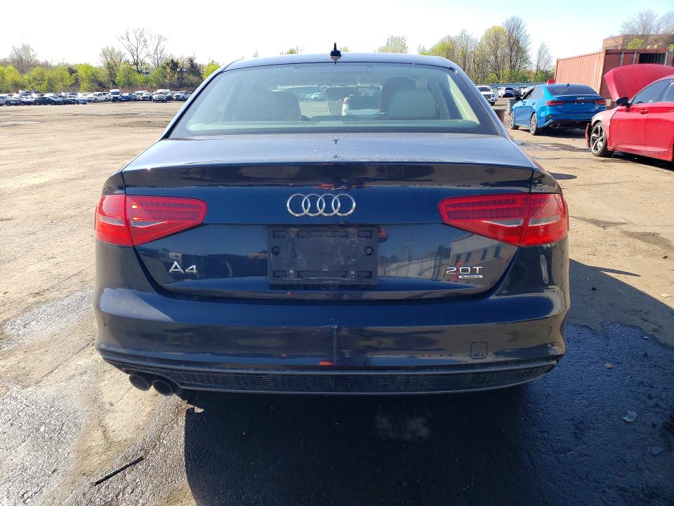 2014 Audi A4 VIN WAUFFAFL9EN040777 COPART salvage auction — SIDE, Nh - Cert Of Title-Salvage, sold $1,600 on 2026-07-07 (photo 6)