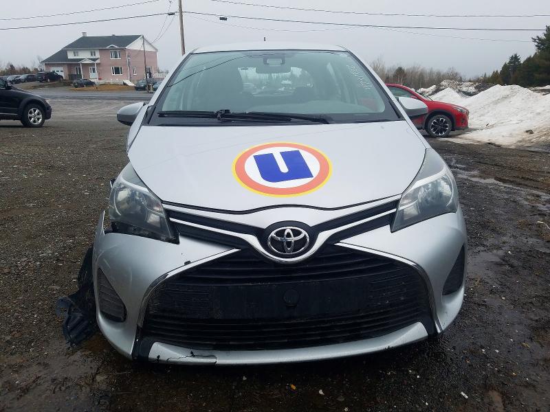 2017 Toyota Yaris VIN VNKKTUD31HA074505 COPART salvage auction — FRONT END, Qc - Gravement Accidente, sold $1,000 on 2026-07-21 (photo 5)