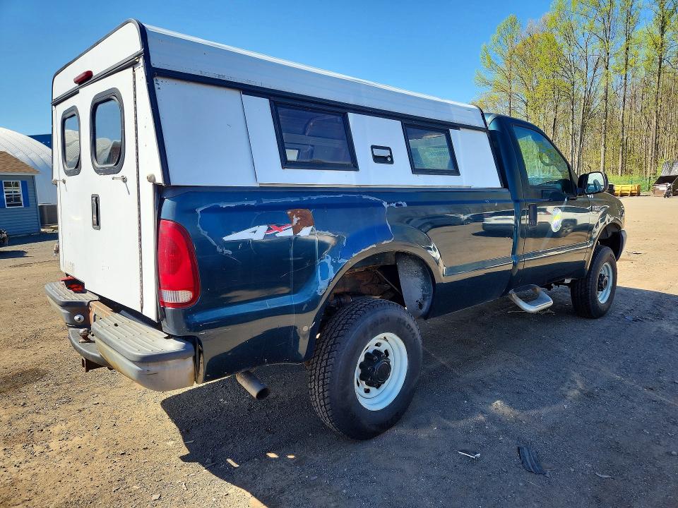 1999 Ford F-250 super duty VIN 1FTNF21L8XED31799 COPART salvage auction — REAR END, CT - SALVAGE CERTIFICATE OF ORIGIN, sold $475 on 2026-07-02 (photo 3)