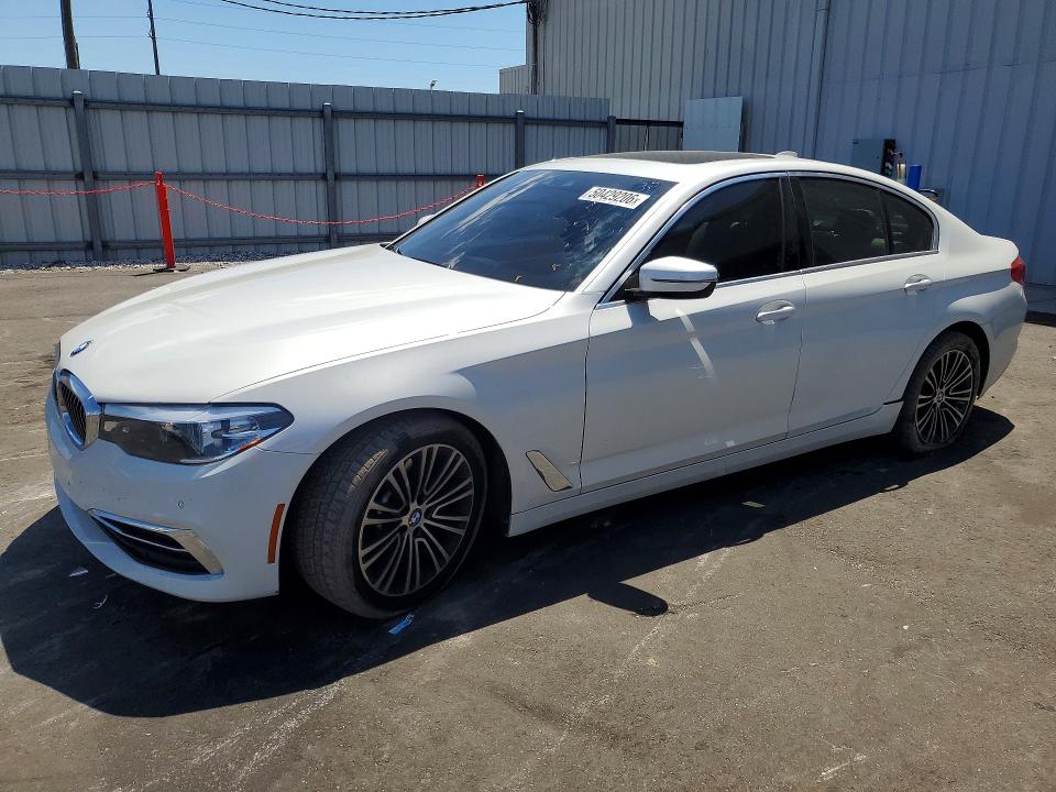 2019 BMW 5er VIN WBAJA5C55KWW22094 COPART salvage auction — FRONT END, Fl - Cert Of Title Slvg Rebuildable, sold $6,200 on 2026-07-15 (photo 1)