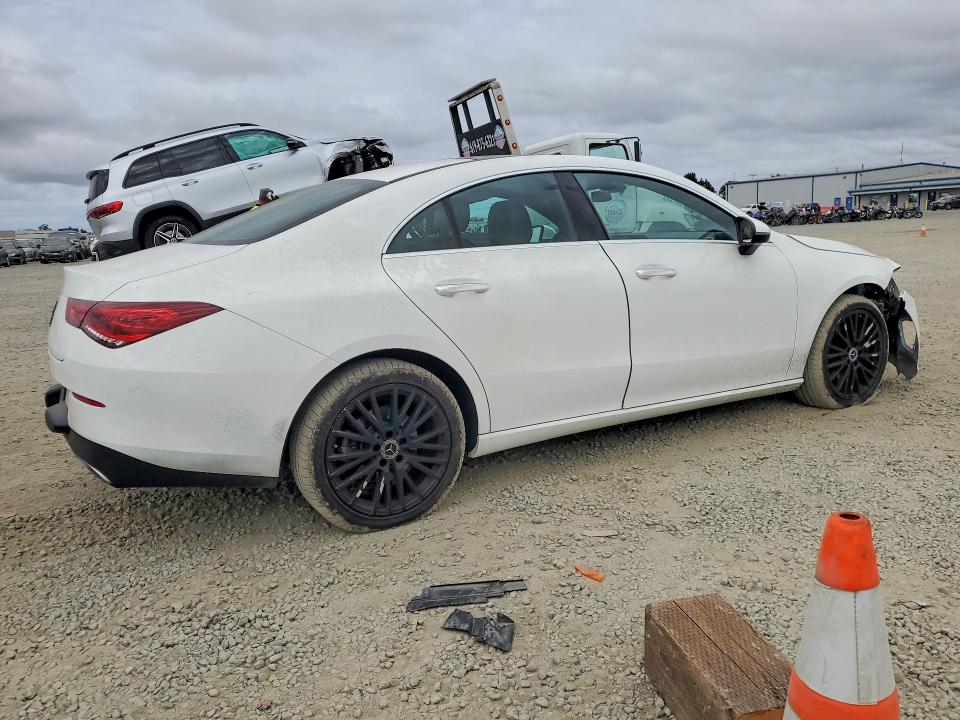2022 Mercedes-benz Cla-klasse VIN W1K5J4GB5NN247435 COPART salvage auction — FRONT END, CA, sold $125 on 2026-07-21 (photo 3)