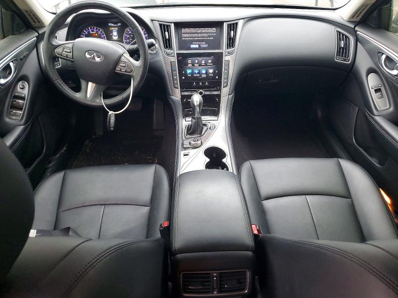 2016 Infiniti Q50 VIN JN1EV7AP7GM305528 COPART salvage auction — REAR END, Tx - Salvage Vehicle Title, sold $4,050 on 2026-07-09 (photo 8)
