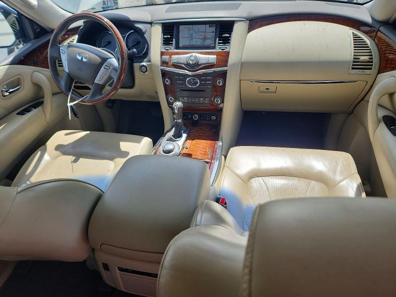 2017 Infiniti VIN JN8AZ2NE1H9157557 COPART salvage auction — FRONT END, Il - Salvage Certificate, sold $4,750 on 2026-07-20 (photo 8)