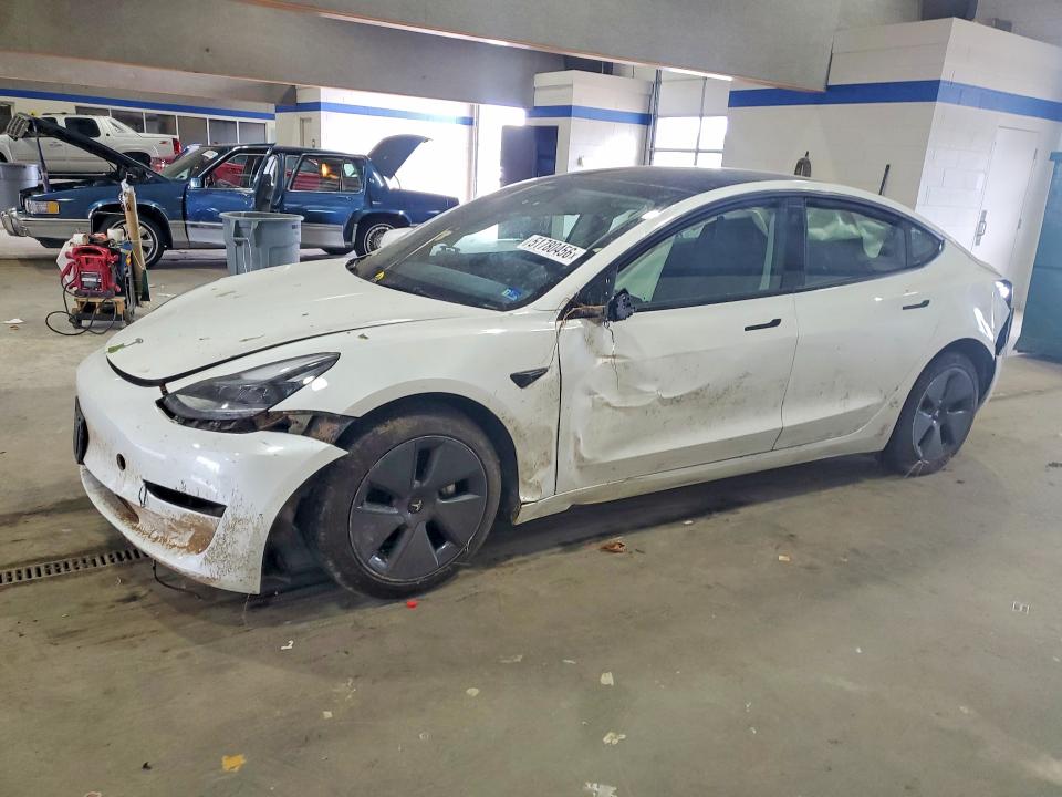 2023 Tesla VIN 5YJ3E1EA4PF667851 COPART salvage auction — FRONT END, Salvage Title, sold $225 on 2026-07-24 (photo 1)