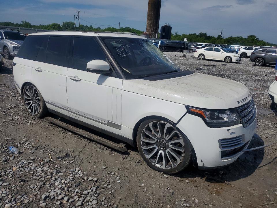 2018 Land rover RANGE ROVER VIN SALWR2RKXJA194119 COPART salvage auction — FRONT END, AL - SALVAGE RECOVERED THEFT, sold $3,400 on 2026-07-02 (photo 4)