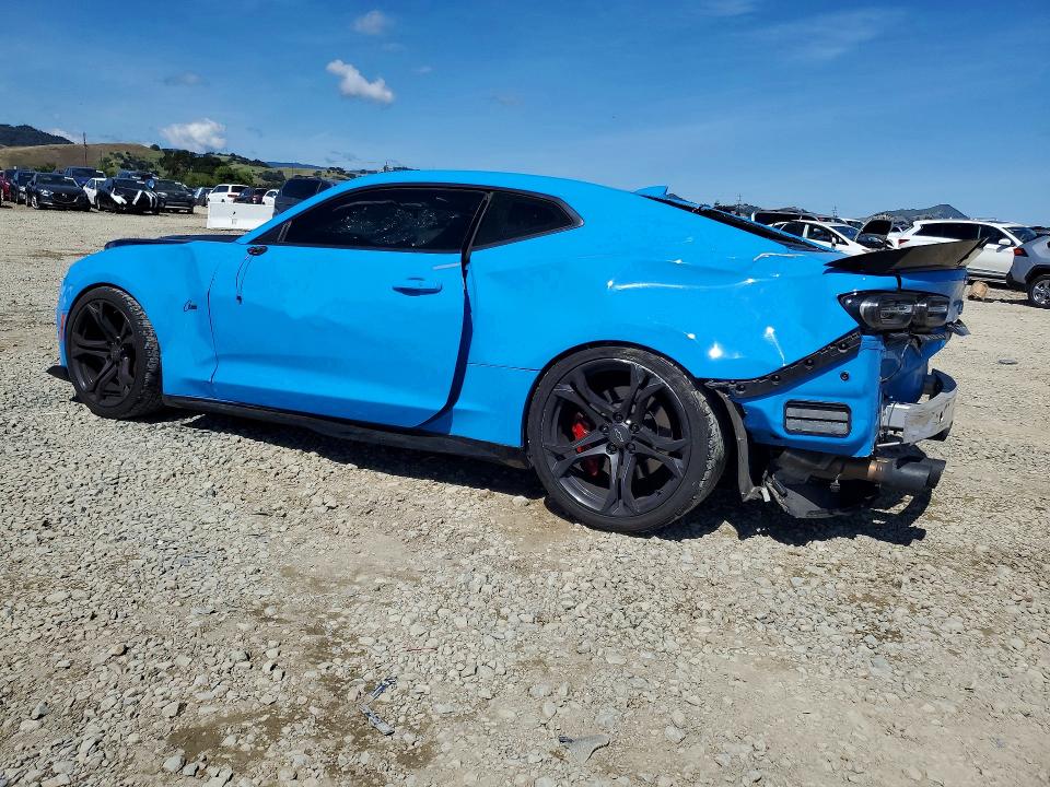2022 Chevrolet Camaro VIN 1G1FF1R78N0135063 COPART salvage auction — REAR END, Ca - Salvage Certificate, sold $11,800 on 2026-07-02 (photo 2)
