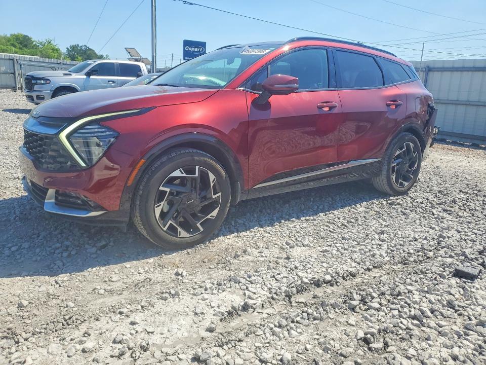 2025 Kia Sportage VIN 5XYK53DF6SG324433 COPART salvage auction — REAR END, Al - Cert Of Title-Salvage Title, sold $10,000 on 2026-07-07 (photo 1)