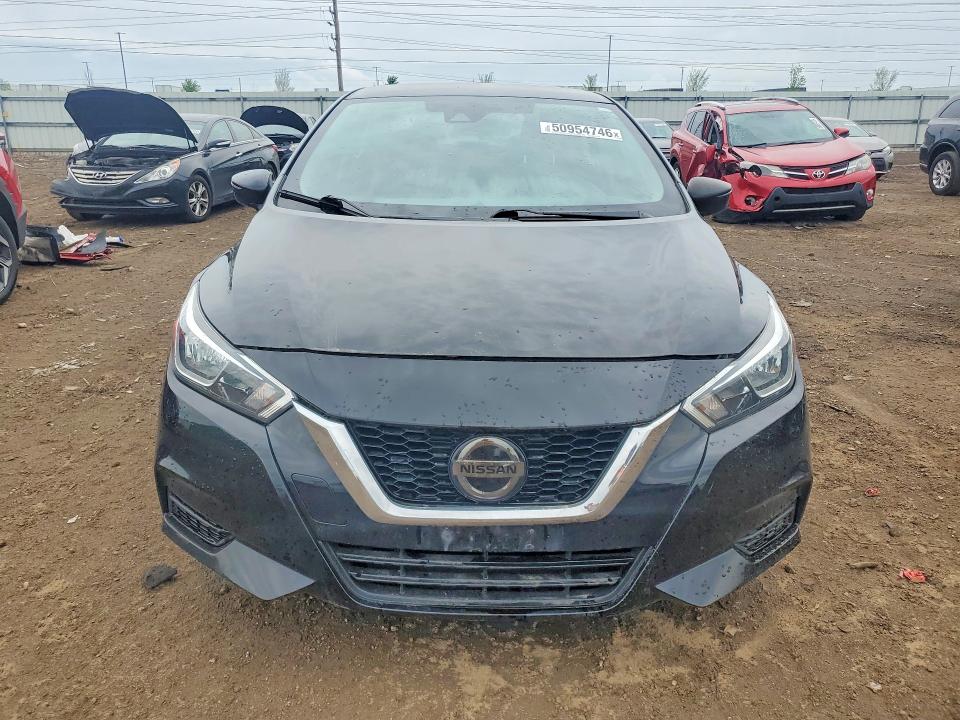2021 Nissan Versa VIN 3N1CN8EV3ML850296 COPART salvage auction — REAR END, Il - Salvage Certificate, sold $4,200 on 2026-07-09 (photo 5)