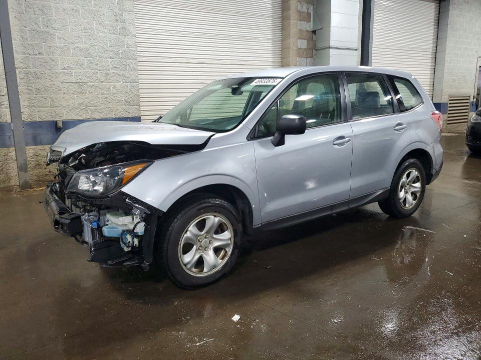 2016 Subaru Forester VIN JF2SJAAC4GG452623 COPART salvage auction — FRONT END, Mn - Cert Of Title-Salvage, sold $1,500 on 2026-07-09 (photo 1)