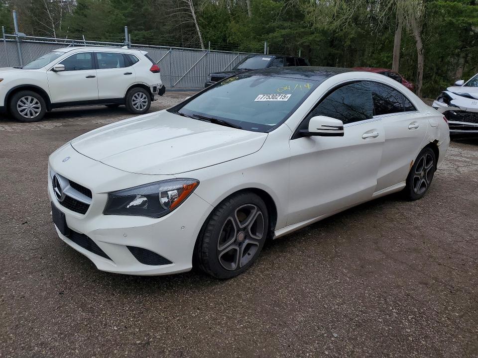 2015 Mercedes-benz Cla-class VIN WDDSJ4GBXFN281732 COPART salvage auction — VANDALISM, On - Permit Salvage, sold $550 on 2026-07-28 (photo 1)