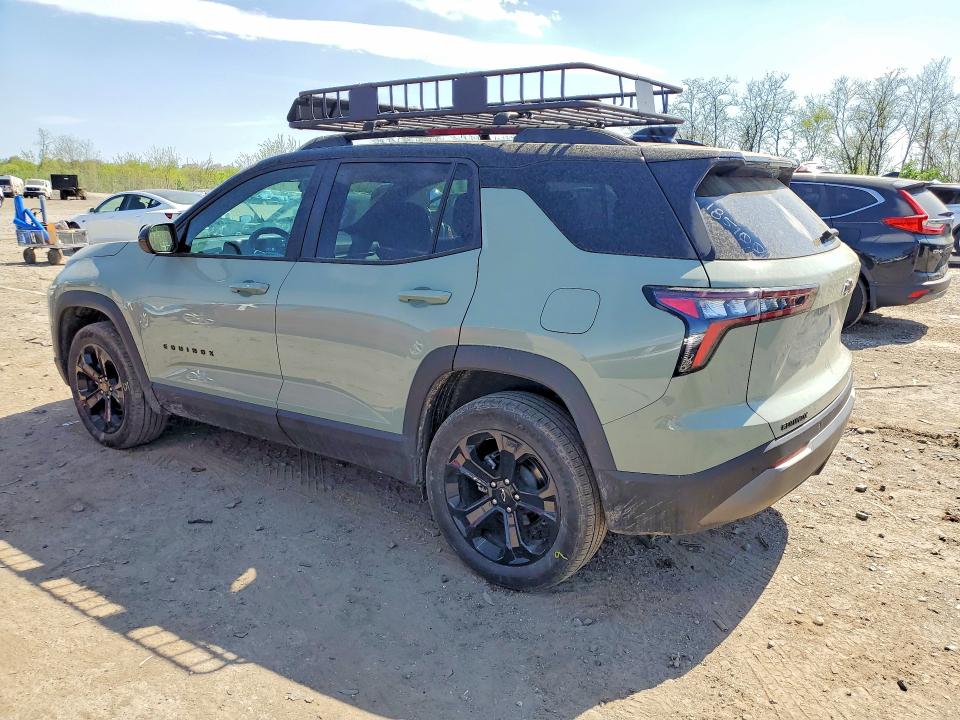 2025 Chevrolet Equinox VIN 3GNAXHEG3SL185100 COPART salvage auction — FRONT END, Tx - Certificate Of Title, sold $10,300 on 2026-07-09 (photo 2)