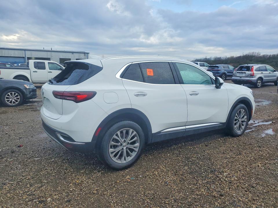 2022 Buick Envision VIN LRBAZLR40ND168253 COPART salvage auction — HAIL, Il - Salvage Certificate, sold $4,550 on 2026-07-15 (photo 3)