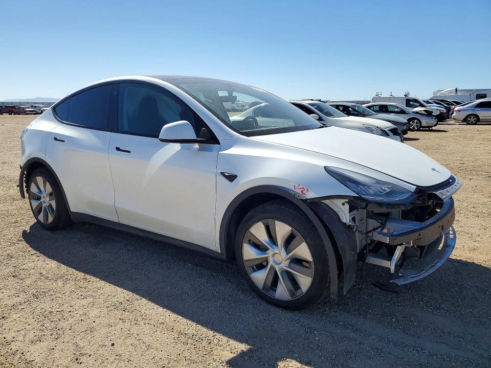 2023 Tesla VIN 7SAYGDEE7PA034748 COPART salvage auction — REAR END, Ca - Salvage Certificate, sold $13,000 on 2026-07-06 (photo 4)
