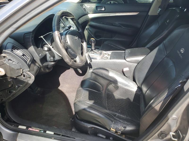 2013 Infiniti G37 VIN JN1CV6AP5DM304682 COPART salvage auction — FRONT END, Fl - Cert Of Title-Rebuilt, sold $250 on 2026-07-31 (photo 7)