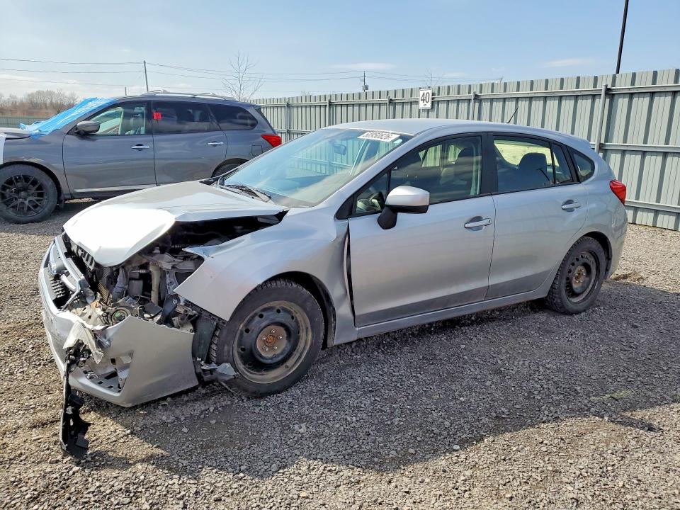 2015 Subaru Impreza VIN JF1GPAC62FH328410 COPART salvage auction — FRONT END, Salvage Title, sold $250 on 2026-07-23 (photo 1)