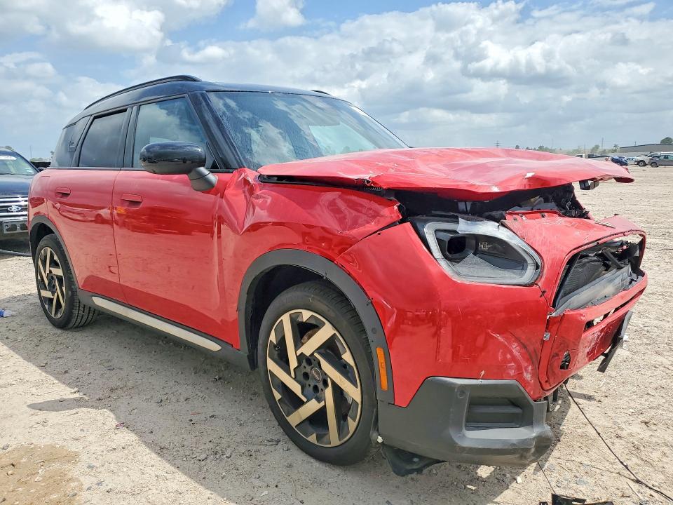 2026 Mini Countryman VIN WMZ23GA08T7T82989 COPART salvage auction — FRONT END, Va - Cert Of Title - Salvage, sold $13,600 on 2026-07-17 (photo 4)