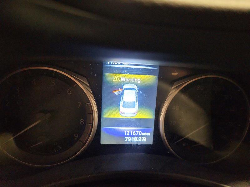 2016 Infiniti Q50 VIN JN1FV7AR6GM450145 COPART salvage auction — REAR END, Salvage Title, sold $25 on 2026-07-29 (photo 9)