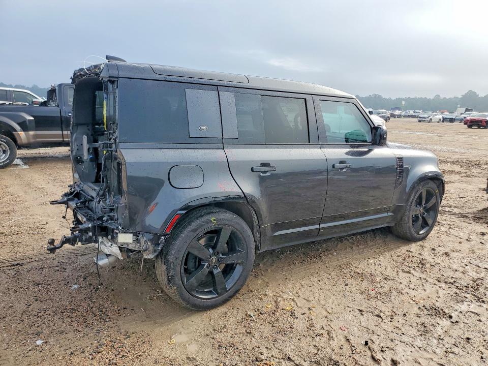 2023 Land rover Defender VIN SALEWEEE1P2194356 COPART salvage auction — REAR END, Tx - Salvage Vehicle Title, sold $40,000 on 2026-07-31 (photo 3)