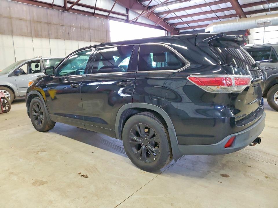 2014 Toyota Highlander VIN 5TDBKRFH8ES023860 COPART salvage auction — FRONT END, Nj - Certificate Of Title (P), sold $6,700 on 2026-07-20 (photo 2)