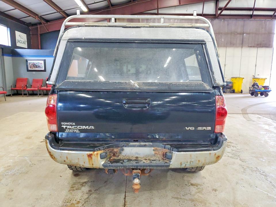 2008 Toyota Tacoma VIN 5TELU42N48Z574632 COPART salvage auction — FRAME DAMAGE, Vt - Certificate Of Title, sold $4,000 on 2026-07-09 (photo 6)