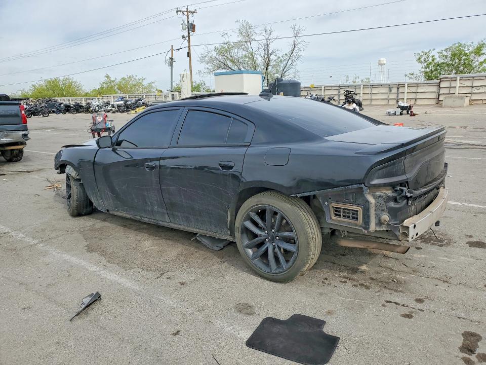 2015 Dodge Charger VIN 2C3CDXCT1FH742206 COPART salvage auction — FRONT END, ID - SALVAGE CERTIFICATE OF TITLE, sold $1,650 on 2026-07-02 (photo 2)