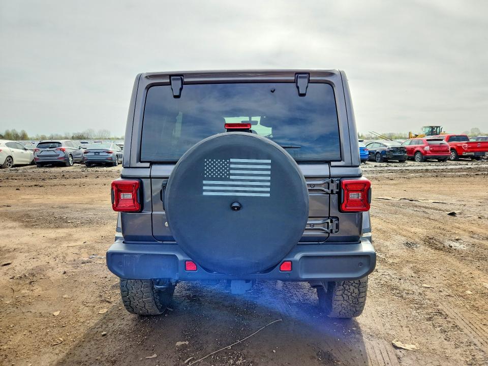 2018 Jeep Wrangler / VIN 1C4HJXEG5JW268507 COPART salvage auction — FRONT END, IL - SALVAGE CERTIFICATE, sold $11,600 on 2026-07-09 (photo 6)