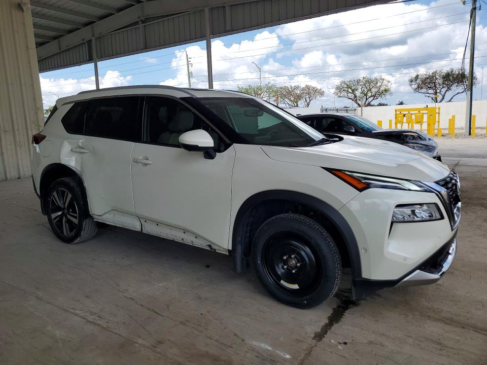2023 Nissan Rogue VIN JN8BT3DC8PW104799 COPART salvage auction — SIDE, FL, sold $6,500 on 2026-07-15 (photo 4)