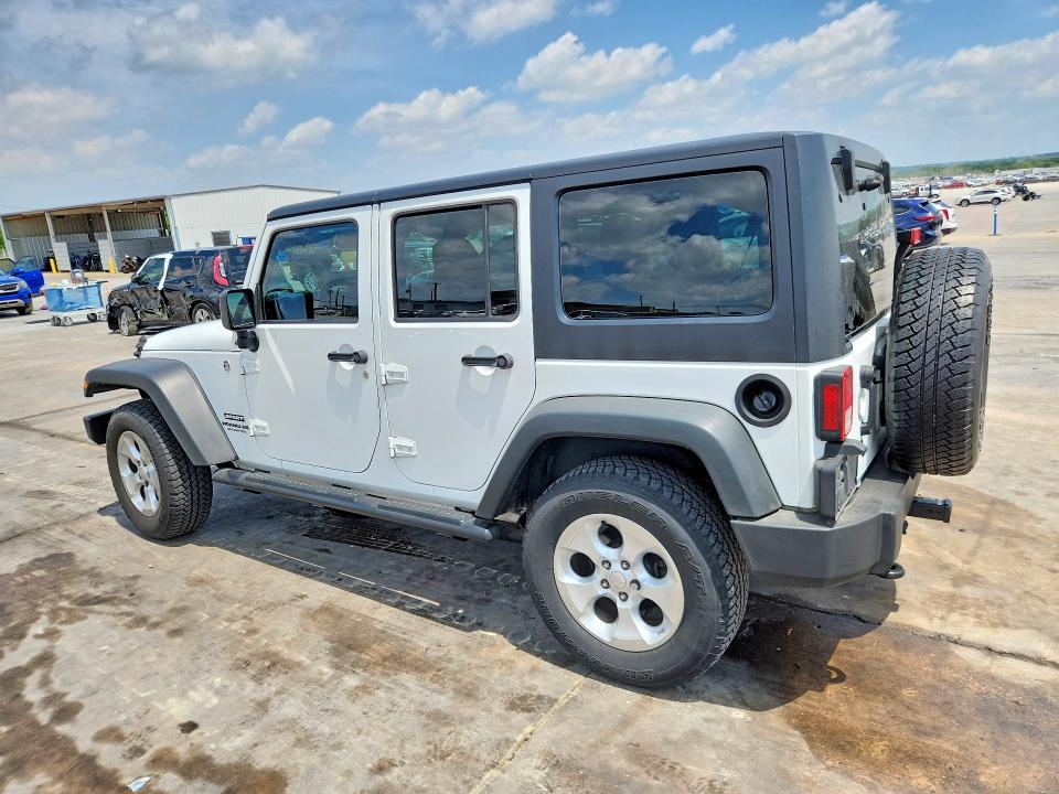 2015 Jeep Wrangler / VIN 1C4BJWDGXFL525977 COPART salvage auction — SIDE, Tx - Salvage Vehicle Title, sold $7,200 on 2026-07-02 (photo 2)