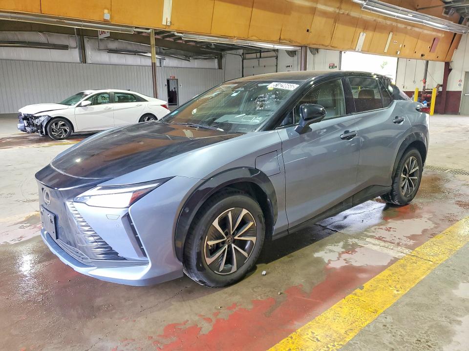 2023 Lexus Rz 450e VIN JTJAAAAB6PA013764 COPART salvage auction — FRONT END, NY - MV-907A SALVAGE CERTIFICATE, sold $12,800 on 2026-07-14 (photo 1)