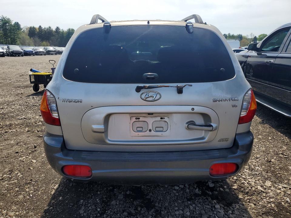 2003 Hyundai Santa fe VIN KM8SC73D03U410314 COPART salvage auction — MECHANICAL, MD - CERTIFICATE OF TITLE, sold $250 on 2026-07-27 (photo 6)