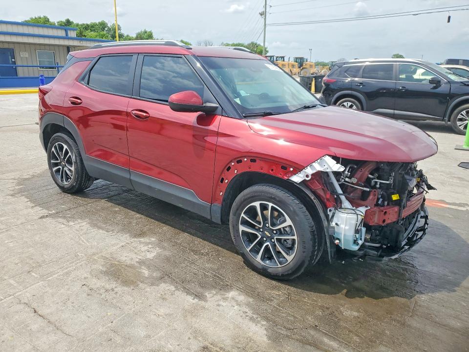 2024 Chevrolet Trailblazer VIN KL79MPSL5RB124890 COPART salvage auction — FRONT END, Tn - Salvage Certificate, sold $5,100 on 2026-07-02 (photo 4)