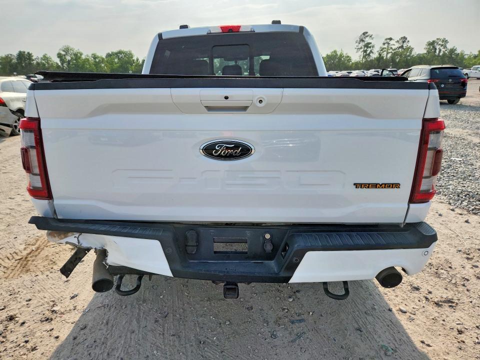 2022 Ford F-150 lightning VIN 1FTEW1E80NFB31331 COPART salvage auction — FRONT END, Tx - Salvage Vehicle Title, sold $12,300 on 2026-07-10 (photo 8)
