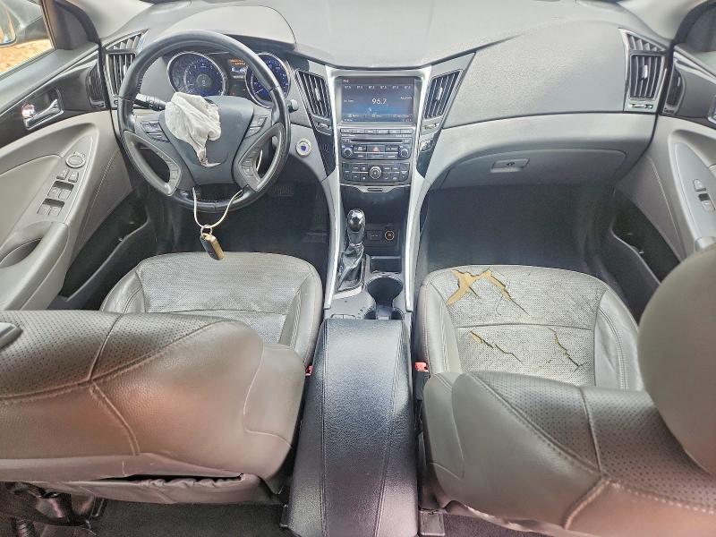 2014 Hyundai Sonata VIN 5NPEC4AC8EH867010 COPART salvage auction — FRONT END, Nc - Salvage Certificate Of Title, sold $350 on 2026-07-27 (photo 8)