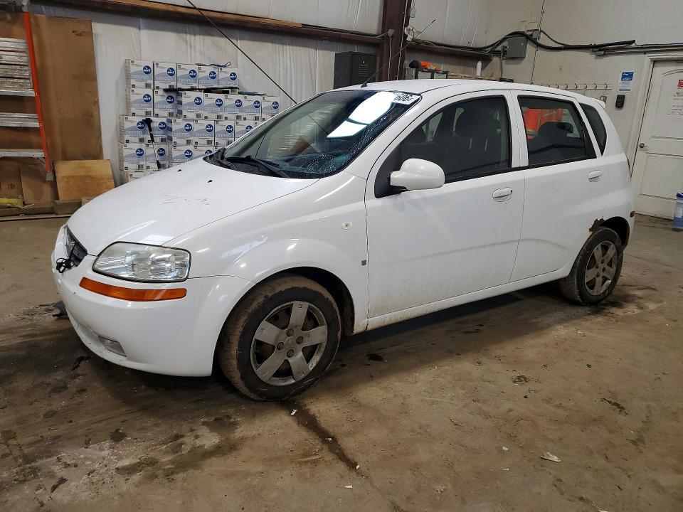 2008 Chevrolet VIN KL1TD65628B171017 COPART salvage auction — SIDE, Ab - Bos - Salvage, sold $350 on 2026-07-02 (photo 1)