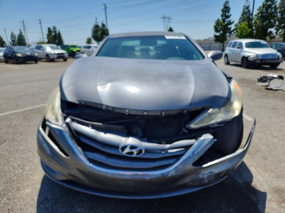 2012 Hyundai Sonata VIN 5NPEB4ACXCH502375 COPART salvage auction — FRONT END, Ca - Salvage Certificate, sold $875 on 2026-07-07 (photo 5)