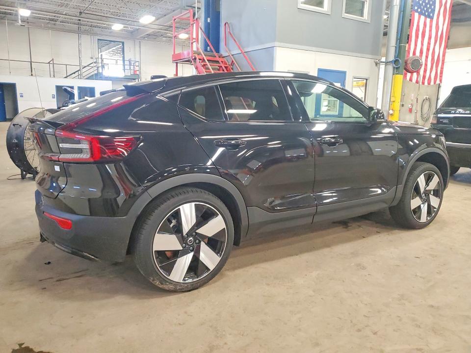 2023 Volvo C40 VIN YV4ED3GM2P2060152 COPART salvage auction — REAR END, Mn - Cert Of Title-Salvage, sold $225 on 2026-07-30 (photo 3)