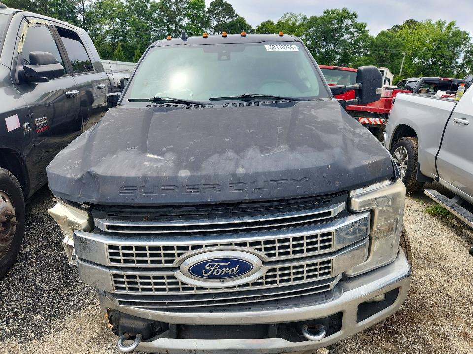 2019 Ford F350 VIN 1FT8W3DT1KEG00278 COPART salvage auction — SIDE, Salvage Title, sold $7,300 on 2026-07-27 (photo 5)