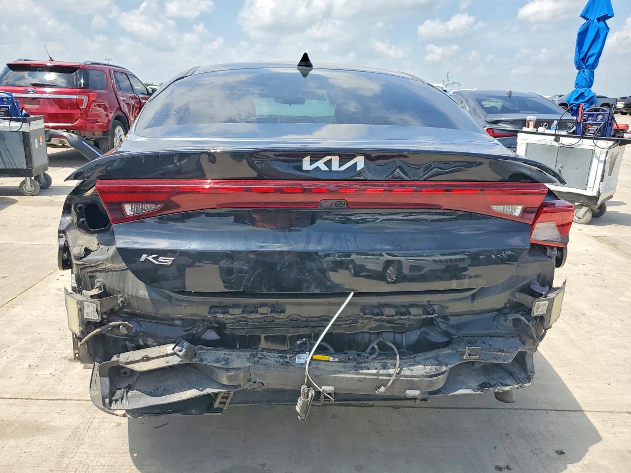 2022 Kia K5 VIN 5XXG14J23NG154646 COPART salvage auction — Rear End, TX - SALVAGE VEHICLE TITLE, sold $2,950 on 2026-07-09 (photo 6)
