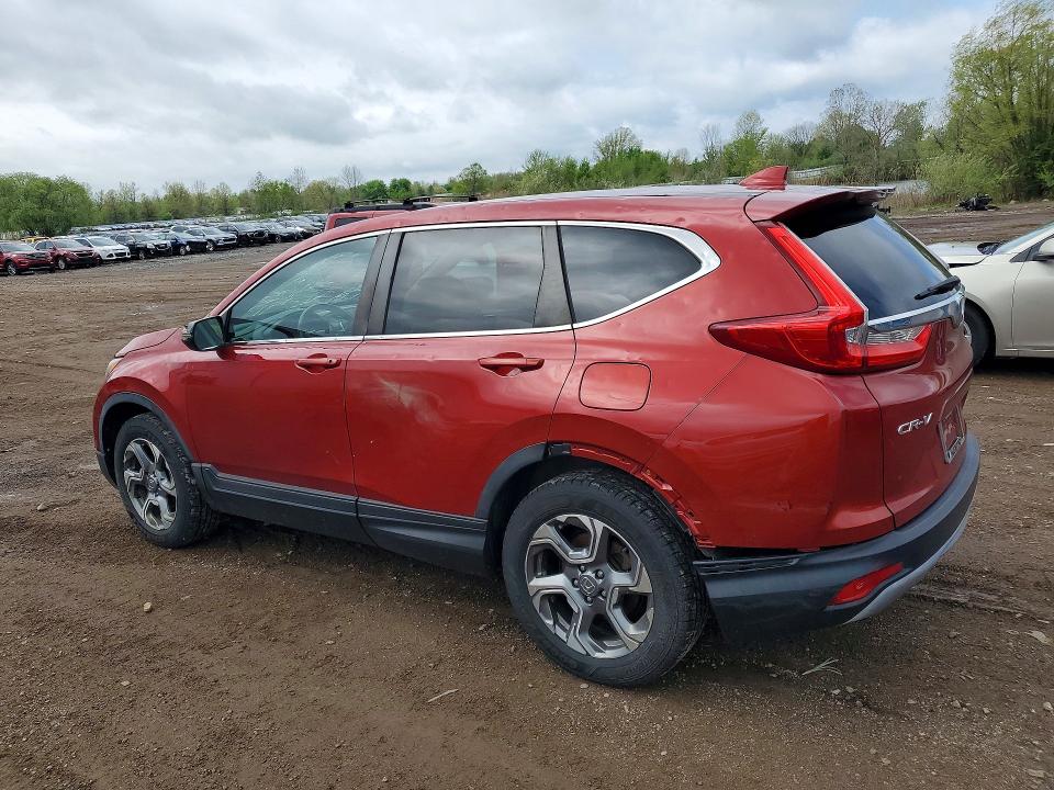 2017 Honda Cr-v VIN 5J6RW2H86HL075074 COPART salvage auction — HAIL, Oh - Cert Of Title-Salvage, sold $6,500 on 2026-07-02 (photo 2)