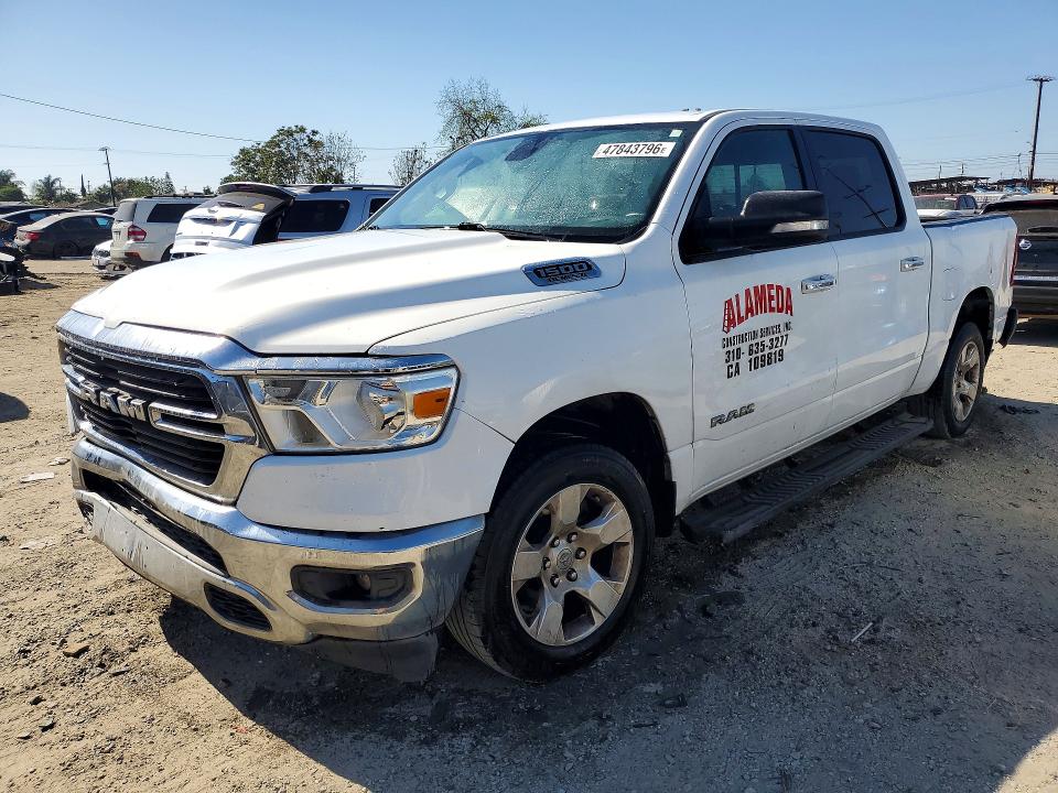 2019 Ram 1500 VIN 1C6RREFT0KN875040 — COPART salvage auction photo