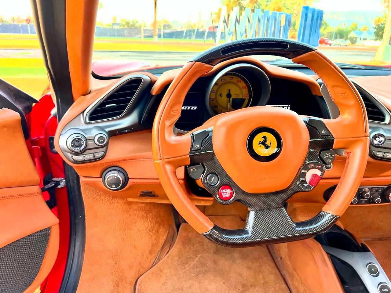 2016 Ferrari 488 GTB VIN ZFF79ALA5G0214993 COPART salvage auction — Normal Wear, AZ - CERT OF TITLE-RESTORED SALVAGE (P), sold $131,000 on 2026-04-24 (photo 6)